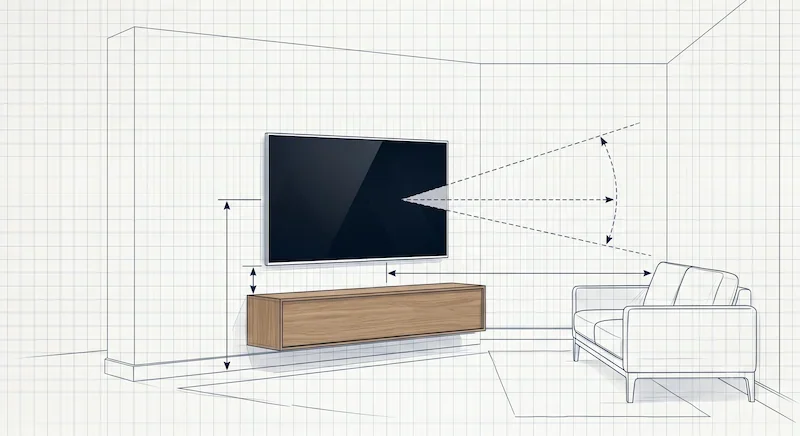 Placement of the Frame TV in a living room