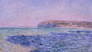 Shadows on the Sea. The Cliffs at Pourville