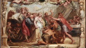 Briseis wird Achilles zurückgegeben