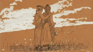 Girls on Hillside