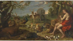Orpheus Charming the Animals