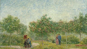 Garden in Montmartre with Lovers