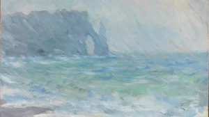 Rain at Étretat