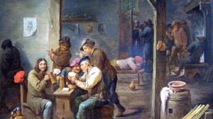 Scène de taverne