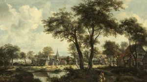 Village near a Pool