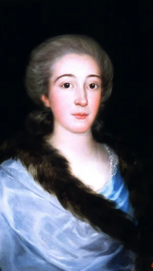 Portrait of Doña María Teresa de Vallabriga y Rozas