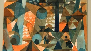 Translucencies, Orange-Blue
