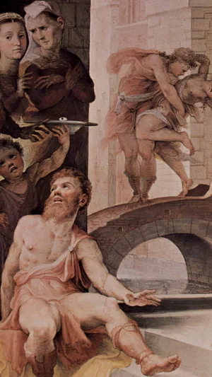The Sacrifice of Seleucus of Locri (detail)