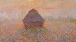 Grainstack, Sun in the Mist