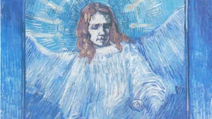 Half Figure of an Angel (after Rembrandt)