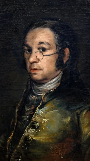 Self-Portrait with Spectacles