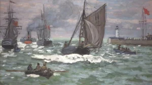 The Entrance to the Port of Le Havre