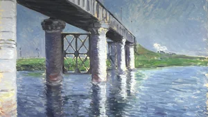 The Seine and the Railroad Bridge at Argenteuil