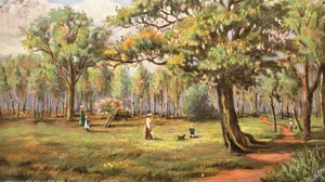Coin du terrain de cricket, Highgate Woods