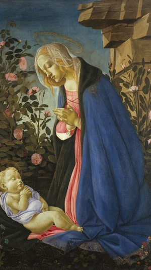 The Virgin Adoring the Sleeping Christ Child