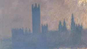 Houses of Parliament, Sunlight Effect (Le Parlement, effet de soleil)