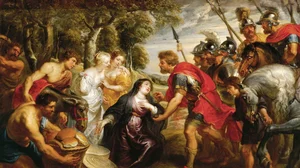 Die Begegnung von David und Abigail