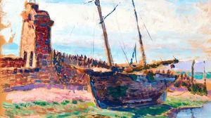 Finch By the shore