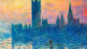 The Houses of Parliament, Sunset