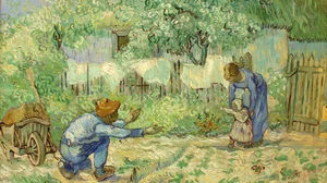 First Steps, after Millet