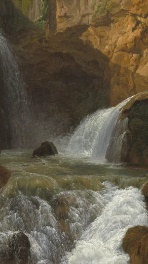 View of the Waterfalls at Tivoli