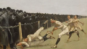 터치다운, 예일 대 프린스턴, 추수감사절, 1890년 11월 27일, 예일 32, 프린스턴 0