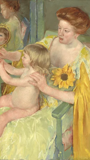 Woman with a Sunflower