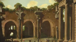 The Basilica of Constantine with a Doric Colonnade