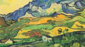"Les Alpilles", mountain-landscape at Saint-Rémy