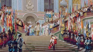 Reception of the Grand Condé at Versailles