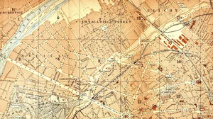 Paris and Environs: Hand-book for Travellers (Map Extract)