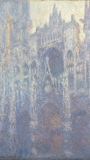 Rouen Cathedral, Portal, Morning Light