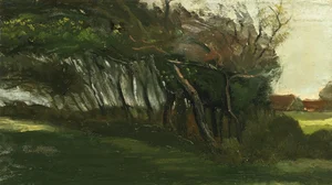 Landscape with Windblown Trees