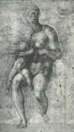 Study for a Holy Family with the Infant St. John