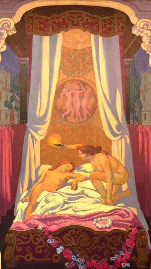 The Story of Psyche - Third panel