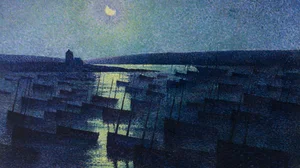 Camaret, Moonlight and Fishing Boats