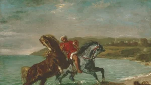 Horses Coming Out of the Sea