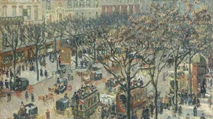 Boulevard des Italiens, Morning, Sunlight