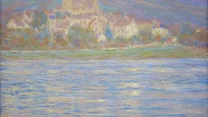 Vetheuil in the morning