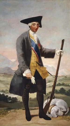 Charles III in Hunting Dress