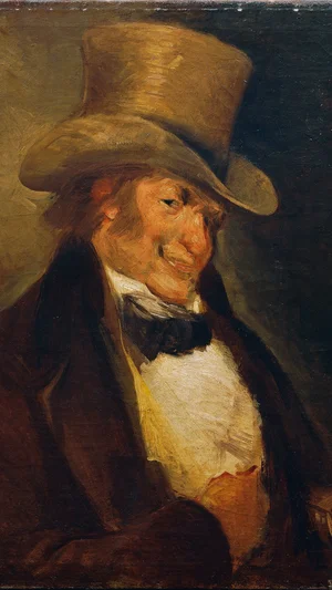 Autoportrait au haut-de-forme
