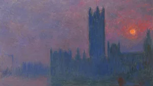 The Houses of Parliament, Sunset