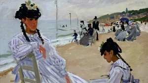 Monet paris marmottan strand trouville