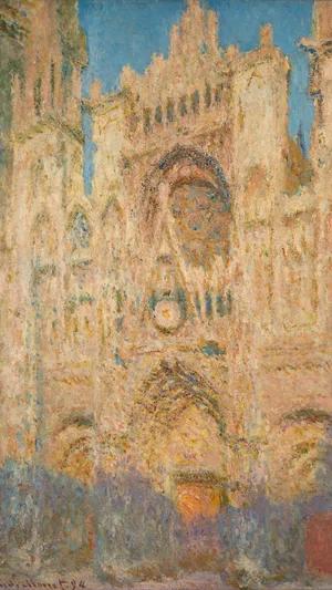 Cathédrale de Rouen, fin de journée