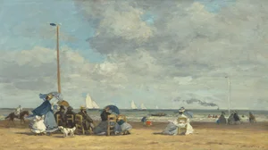 Beach at Trouville
