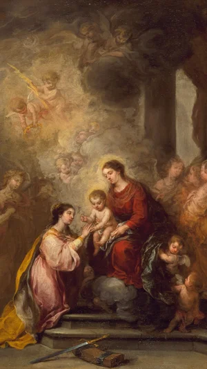 The Mystic Marriage of Saint Catherine