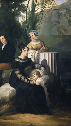 Family Portrait of the Stampadi Soncino