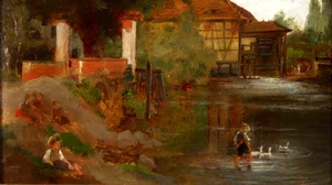 Milldam, Landscape from Germany