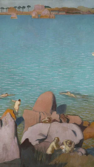 Baigneuses à Port-Blanc