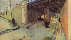 Railway Bridge over Avenue Montmajour, Arles, The